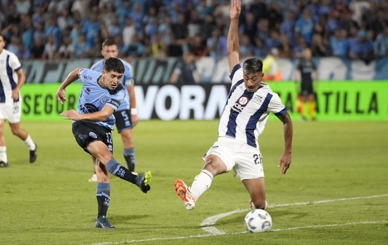 Cómo está el historial de Belgrano y Talleres.