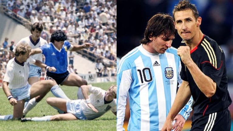 Cómo le fue a Argentina en cuartos de final de los Mundiales.