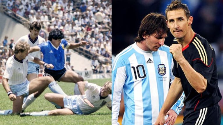 Cómo le fue a Argentina en cuartos de final de los Mundiales.