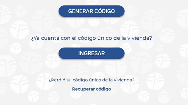 Cómo recuperar el código único de vivienda para entregar al momento del Censo 2022