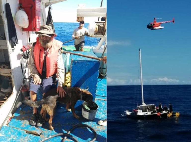 Cómo sobrevivió el náufrago australiano que estuvo meses a la deriva con su perrita 