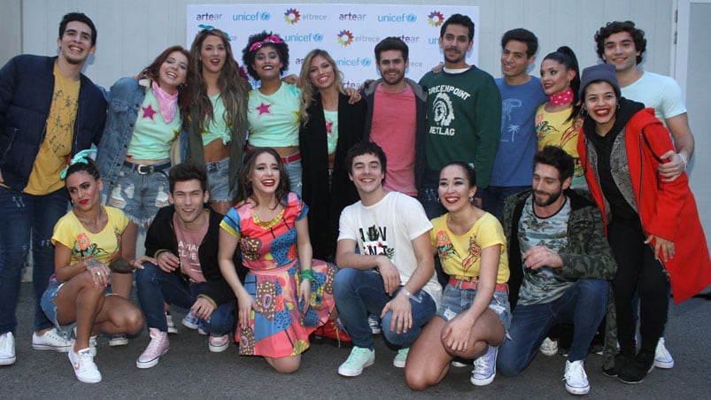 Como todos los año se realizó el evento para colaborar con UNICEF en favor de todos los niños, niñas y adolescentes argentinos. Foto: Un Sol para los chicos.