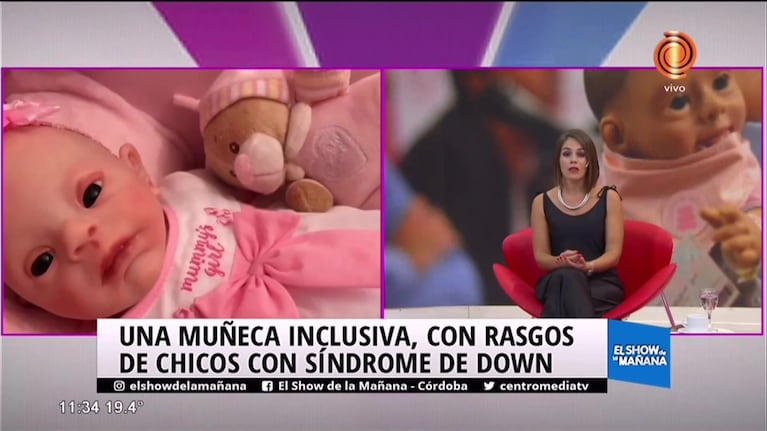 Compañía Argentina creó la primera muñeca inclusiva