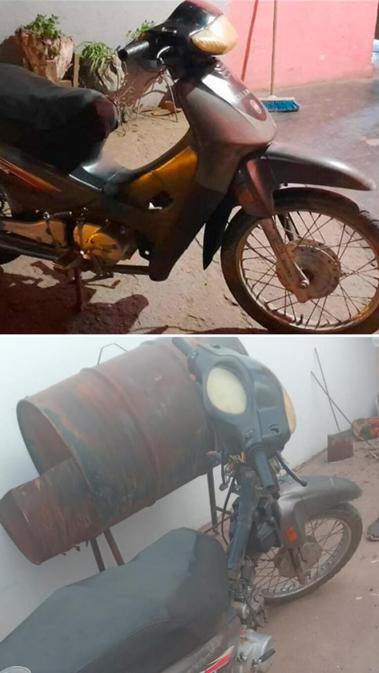 Compararon una moto para llevar a su hija a terapia, se la robaron y deben pagar para recuperarla