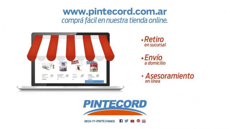 Comprar es fácil en la tienda online de Pintecord