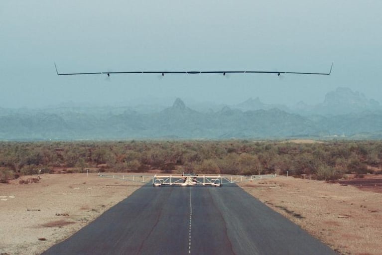 Con drones gigantes llevarán Internet a todo el mundo