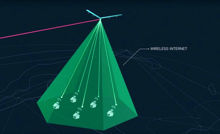 Con drones gigantes llevarán Internet a todo el mundo
