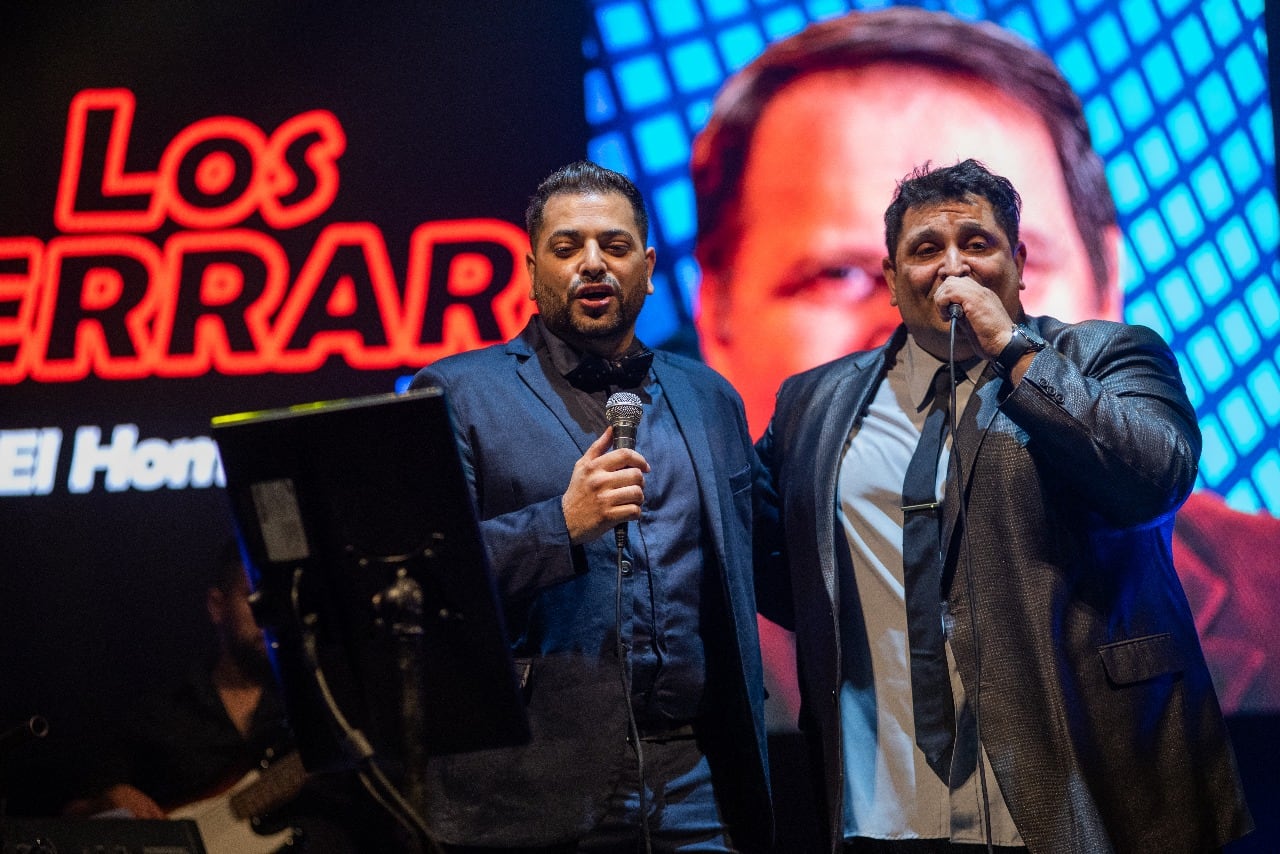 Con invitados de lujo, el cuarteto celebró la carrera musical del "Triunfador". Foto: Dahy Terradas.