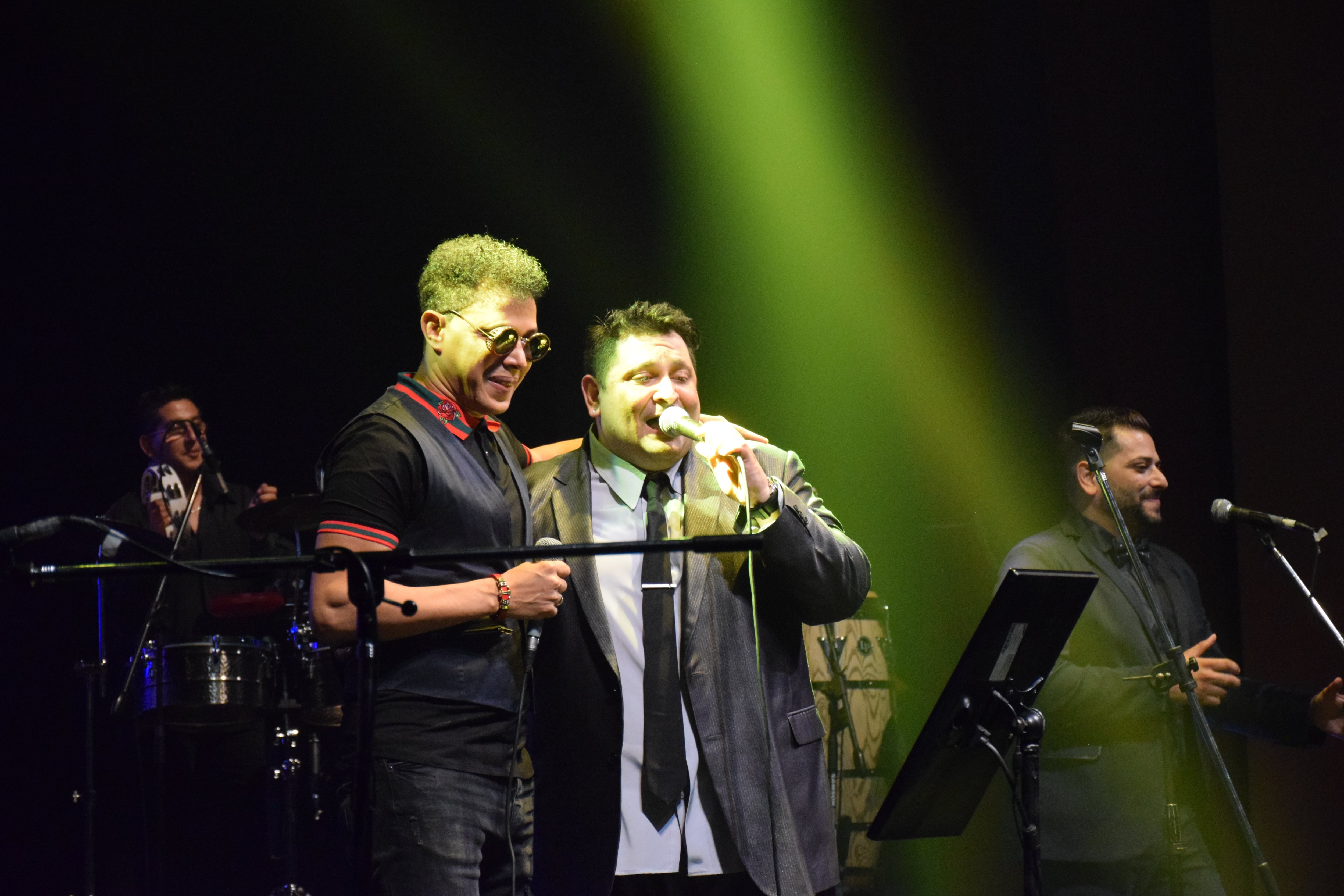 Con invitados de lujo, el cuarteto celebró la carrera musical del "Triunfador". Foto: Dahy Terradas.