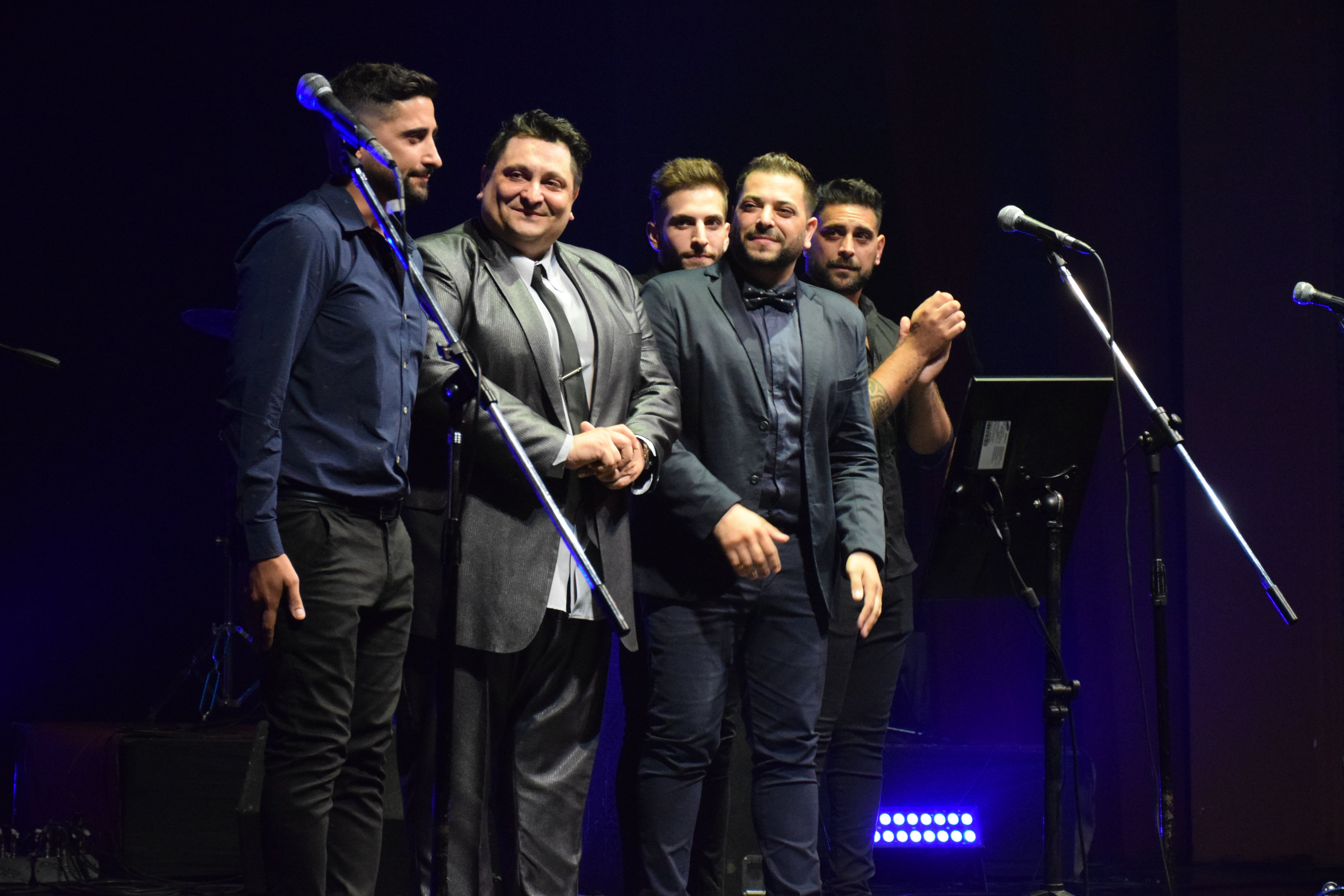 Con invitados de lujo, el cuarteto celebró la carrera musical del "Triunfador". Foto: Dahy Terradas.