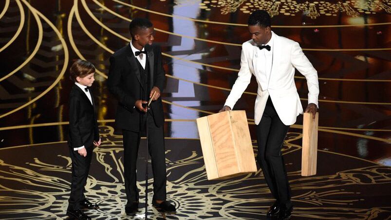 Con sólo 9 años, Jacob Tremblay se robó la ceremonia. 