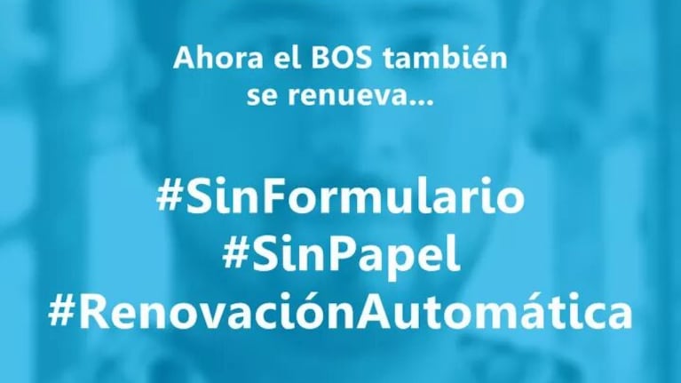 Con un trámite online, la renovación será automática, sin formulario ni papel.