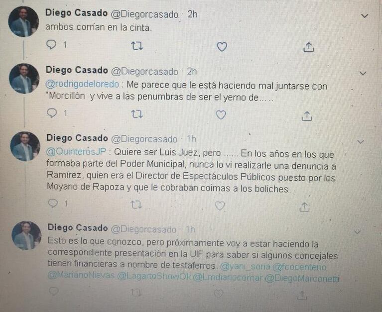Concejal oficialista denuncia que Riutort nombró más gente que Llaryora