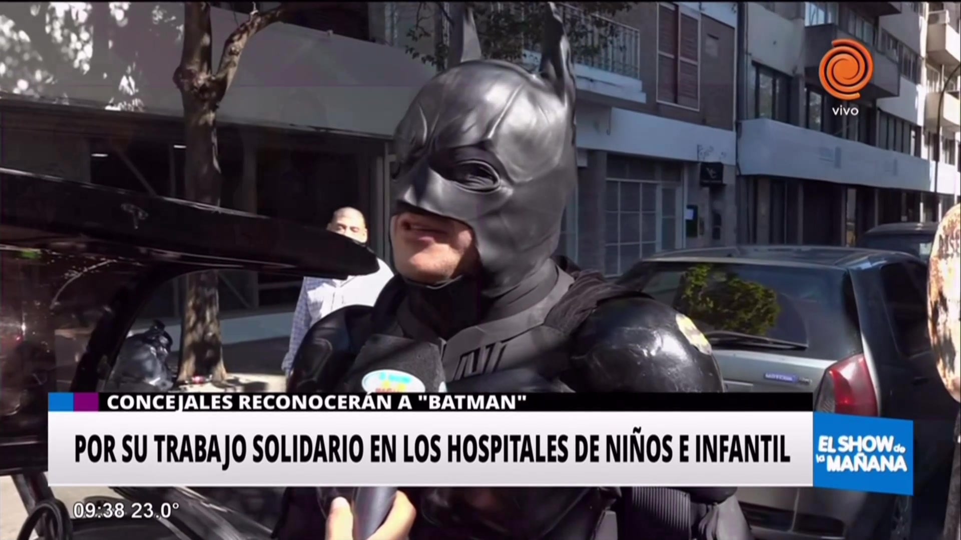 Concejales reconocerán a "Batman"