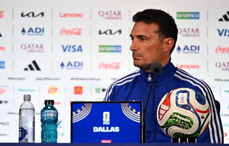 Conferencia de Scaloni.