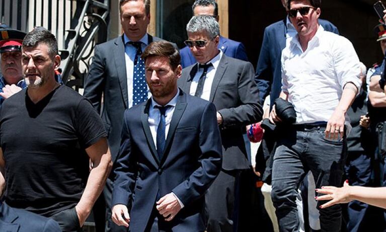 Confirmaron la condena contra Lionel Messi en España