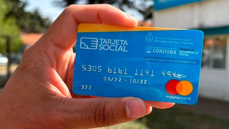 Confirmaron que está demorado el pago de la Tarjeta Social.