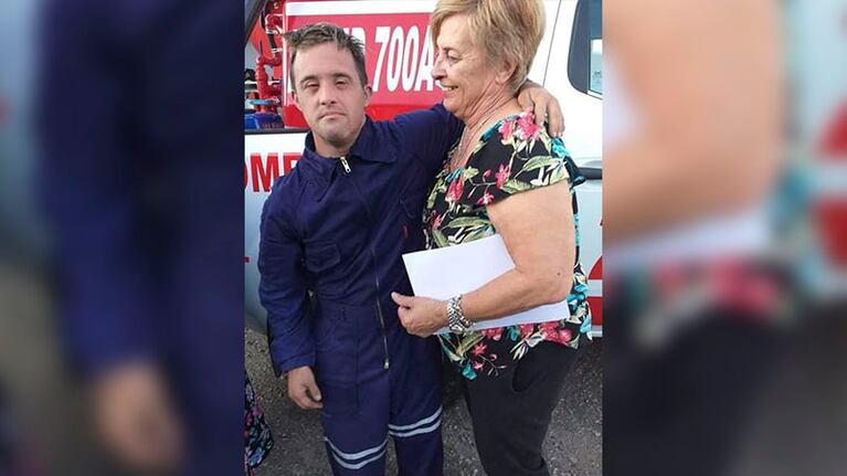 Confirmó que quiere ser bombero provincial.