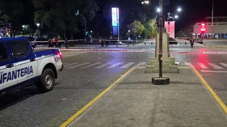 Conmoción por el crimen en plenos festejos por la Selección. (Foto: La Voz de San Justo)