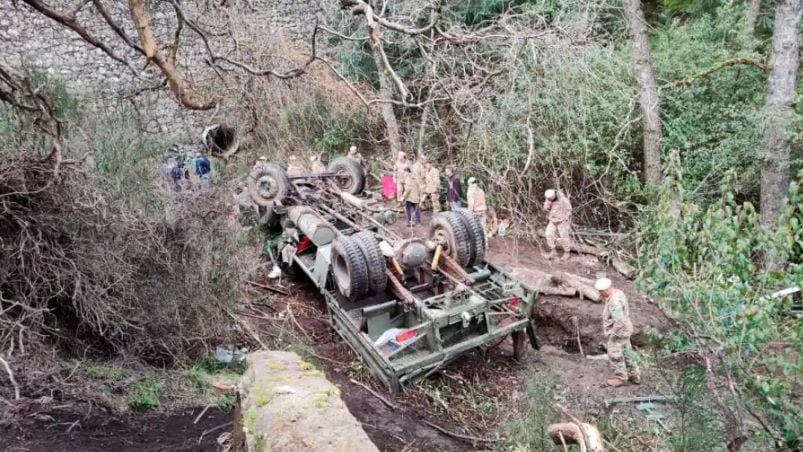 Conmoción por la muerte de cuatro soldados en Neuquén. 