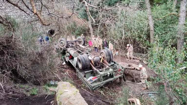 Conmoción por la muerte de cuatro soldados en Neuquén.