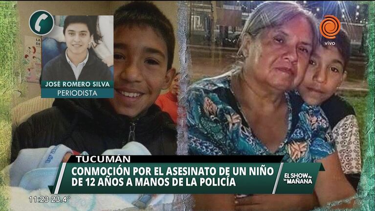 Conmoción por muerte de menor por policías en Tucumán