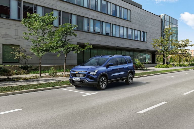 Conocé la Chevrolet Spin, una SUV pensada para la vida familiar