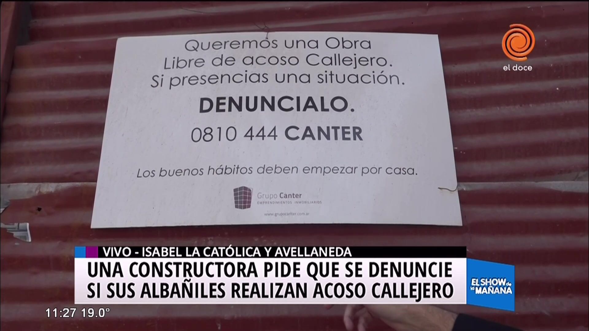 Constructora en contra del acoso callejero