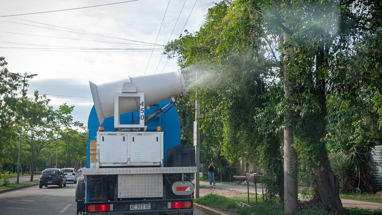 Continúa el cronograma de fumigación en Córdoba.