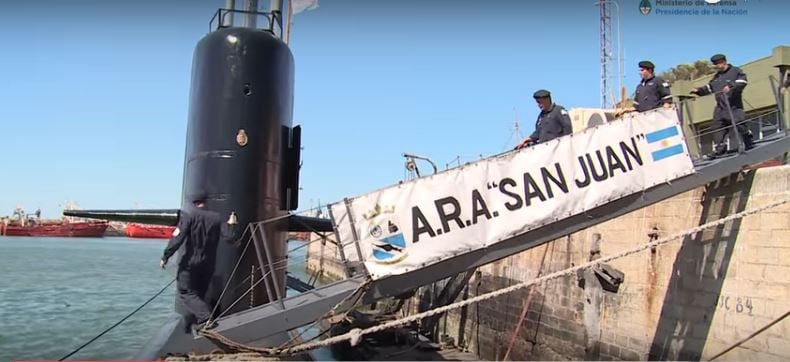 Continúa la búsqueda del submarino 