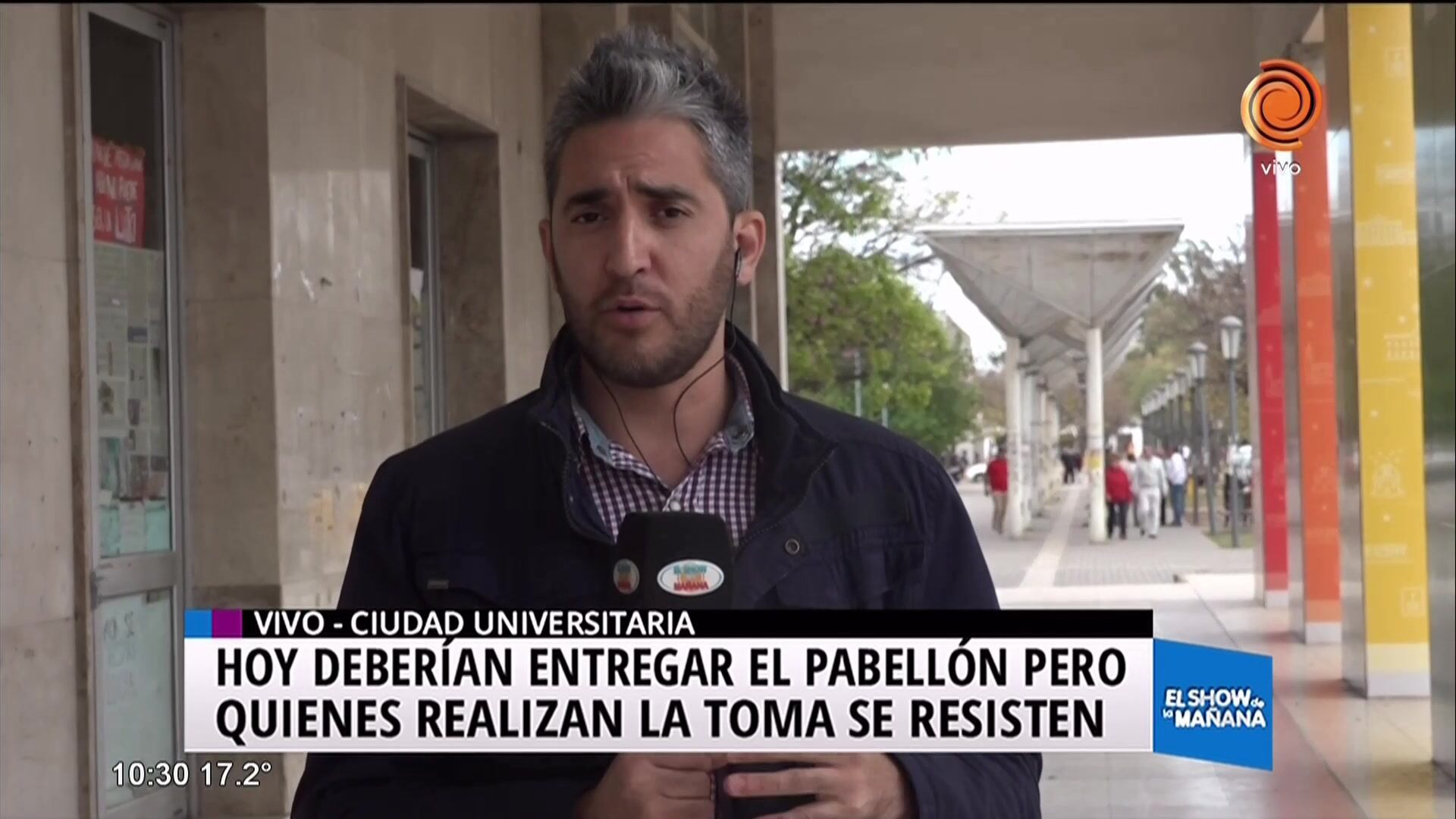 Continúa la toma del Pabellón Argentina