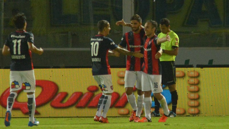 Contra Boca, en Córdoba, metió uno. Ahora fueron dos. Foto: Lucio Casalla / Archivo ElDoce.tv