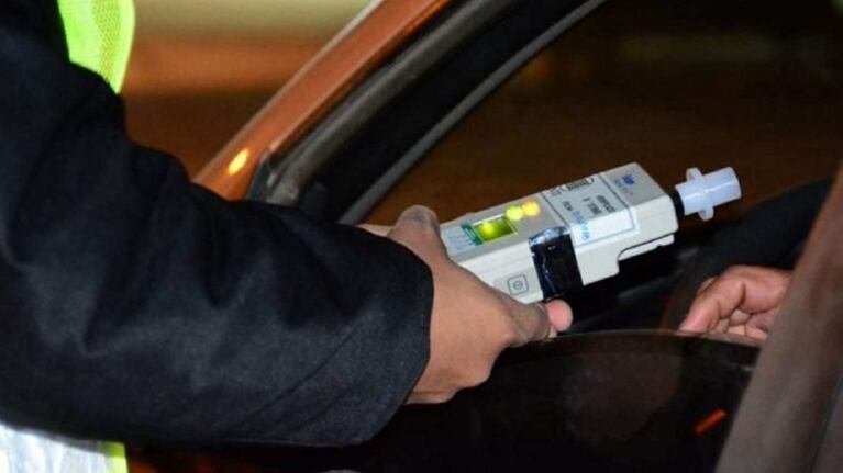 Control de alcoholemia en Buenos Aires.