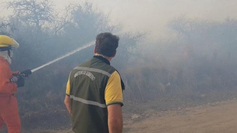 Controlan incendio en el norte cordobés