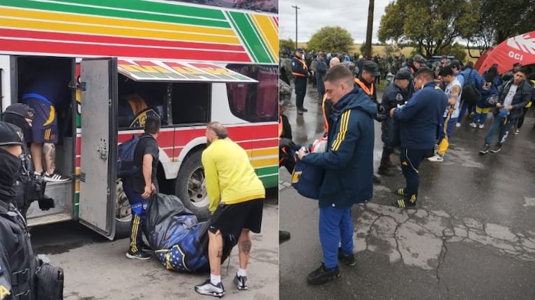 Controlaron a La 12 en su llegada a Córdoba. (Foto: Prensa Policía)