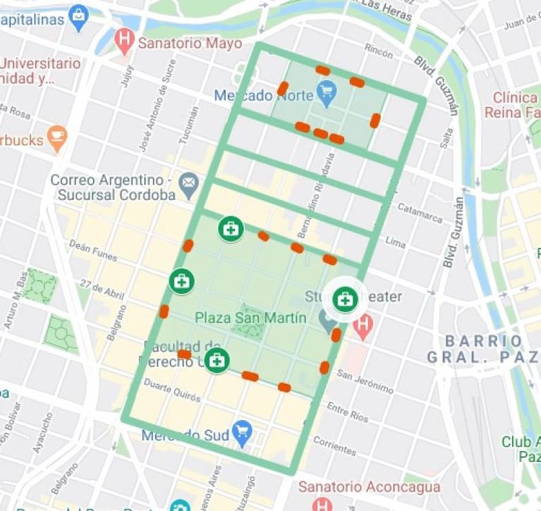 Controles en el centro de Córdoba: cómo es el operativo para pedir el DNI