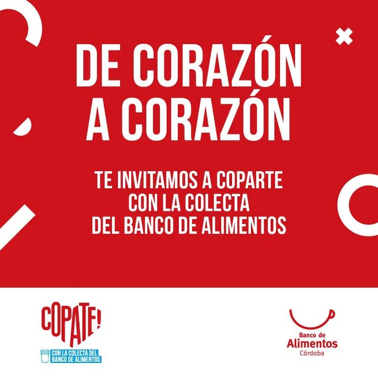 ¡Copate! Se lanza una nueva colecta del Banco de Alimentos