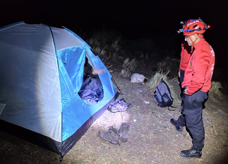 Córdoba: acamparon en una reserva, se desorientaron y debieron rescatarlos