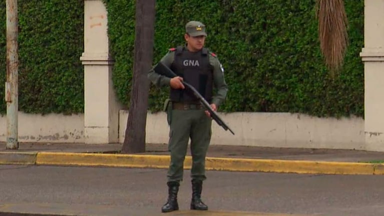 Córdoba, bajo la custodia de Gendarmería Nacional.