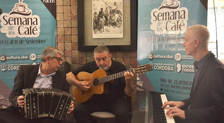 Córdoba canta el tango en la Semana de los Café