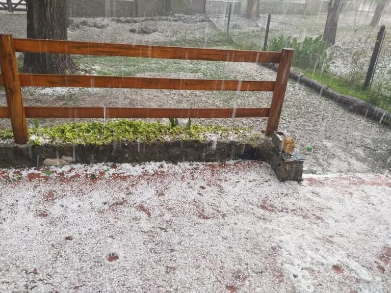 Córdoba: cayó piedra en Carlos Paz y hay alerta para capital