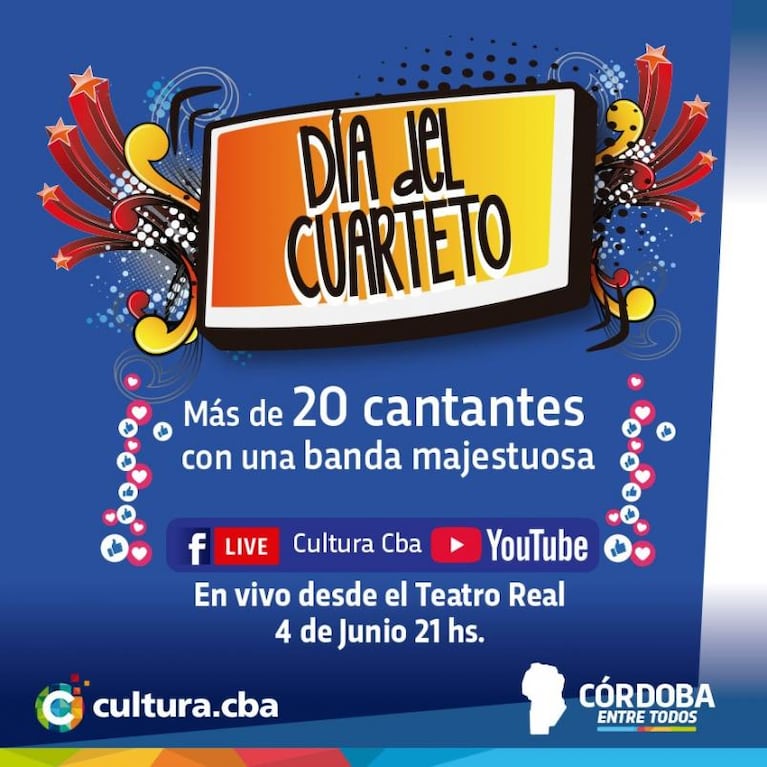 Córdoba celebra el Día del Cuarteto con un recital en el Teatro Real