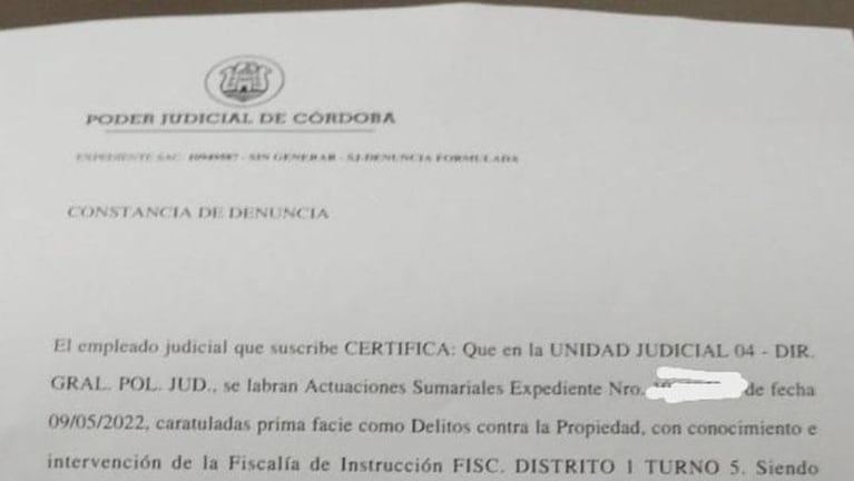 Córdoba: denunciaron que un niño se filmó con un arma y amenazó a sus compañeros