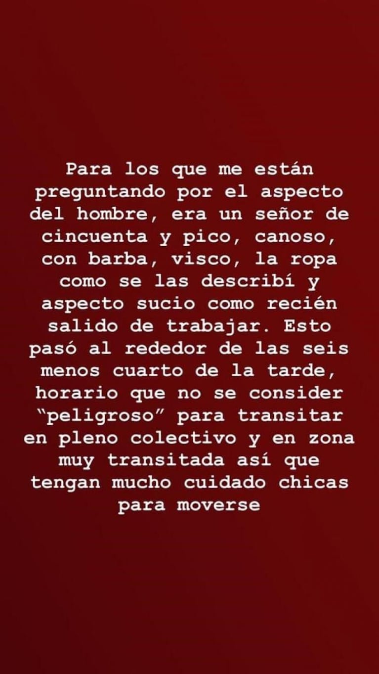Córdoba: denunció que sufrió acoso sexual en un colectivo