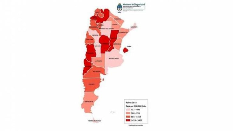 Córdoba: en 7 años crecieron los robos y bajaron los crímenes