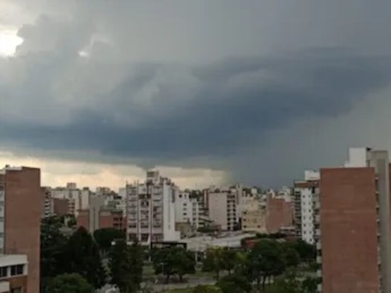 Córdoba en alerta por tormentas.