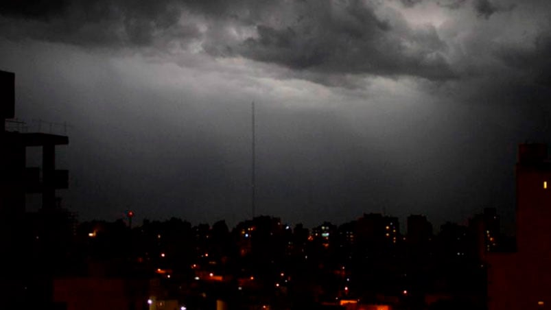 Córdoba en alerta por tormentas.