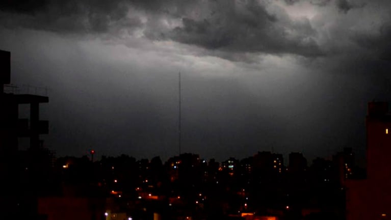 Córdoba en alerta por tormentas.