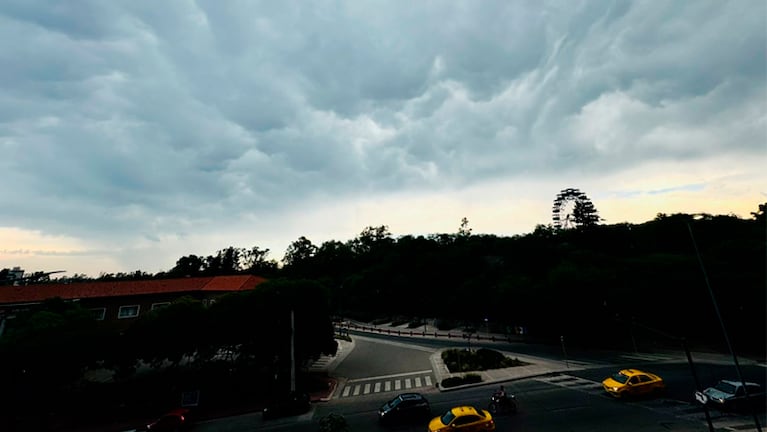 Córdoba en alerta por tormentas.