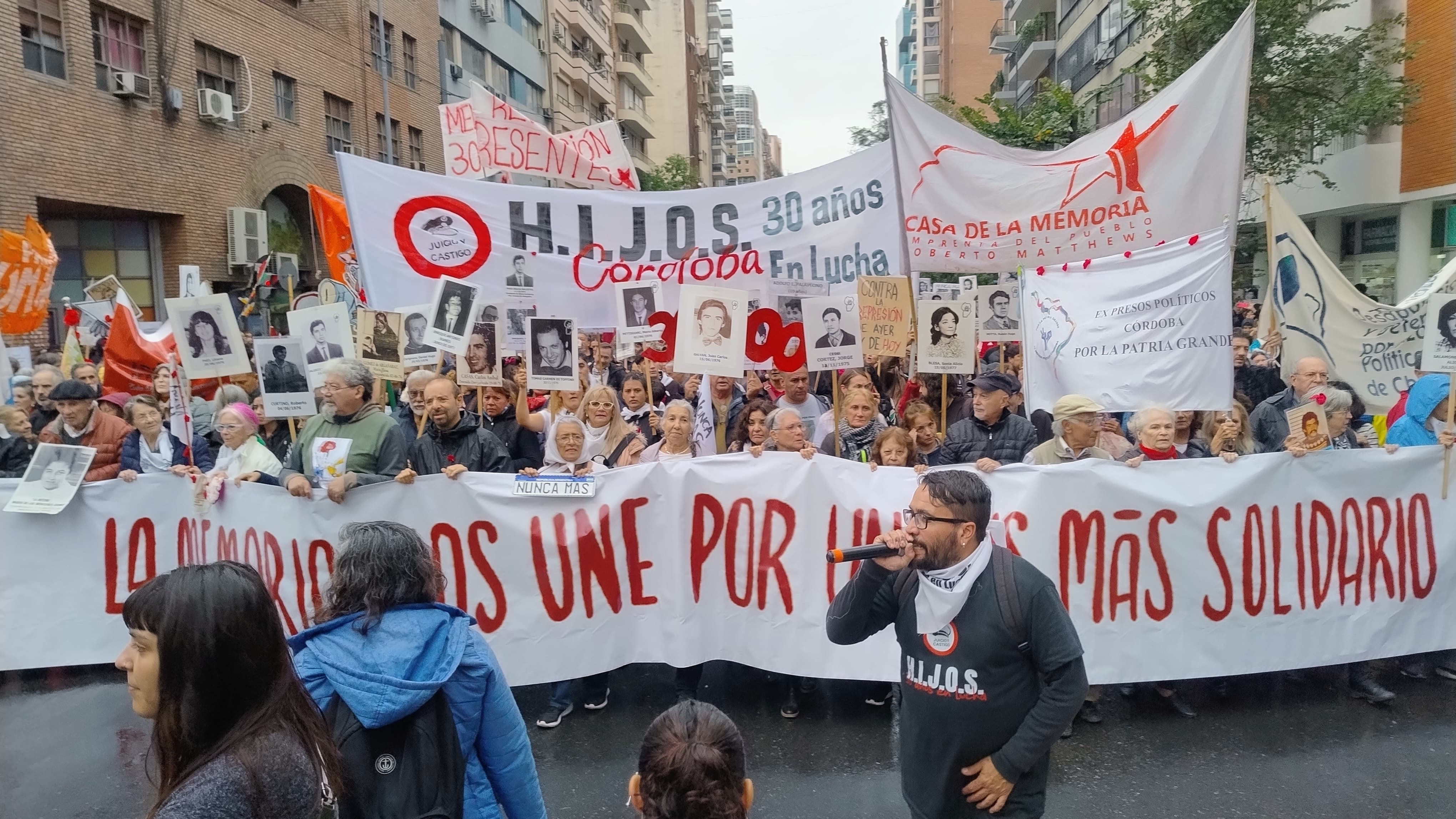 Córdoba marchó por el día de la Memoria, la Verdad y la Justicia.